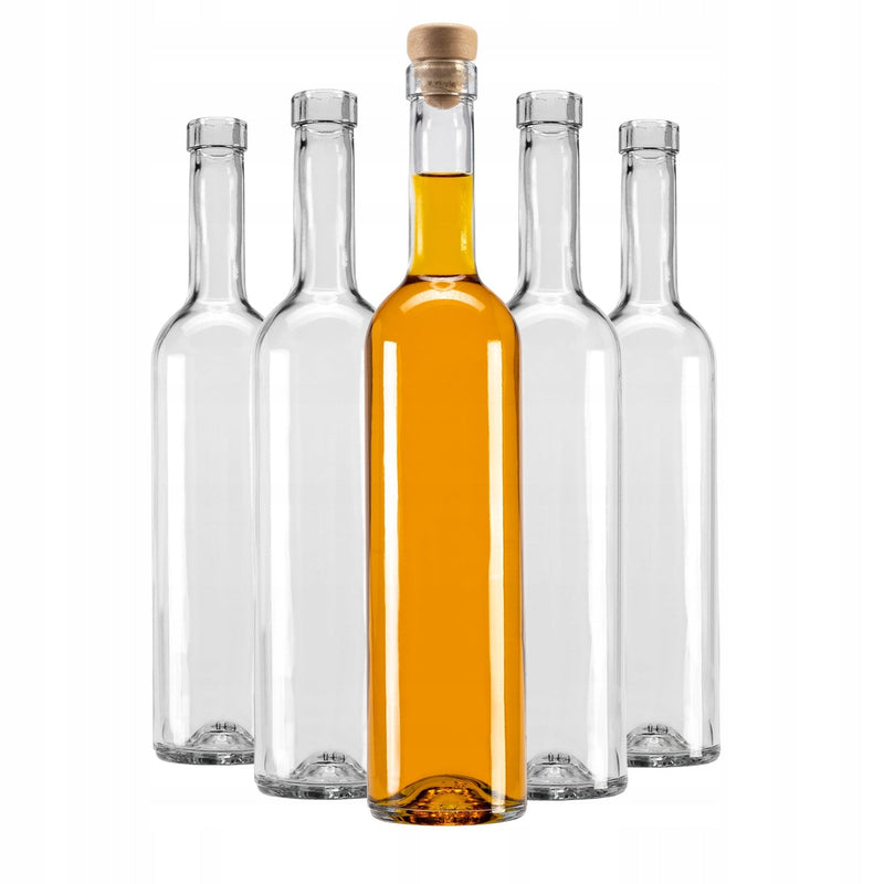 500 ml Glasflaschen "Future" HGK inklusive PE Korken