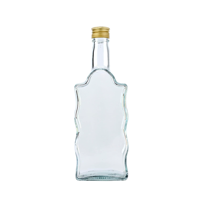 250 ml Glasflasche Wart mit Verschluss für Getränke & Saft