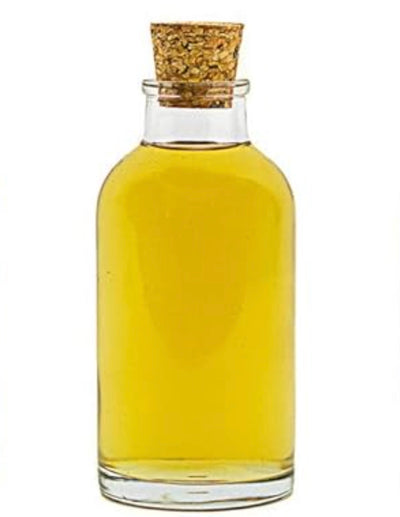 100 ml Glasflasche mit Korken – Mini Glasflasche rund