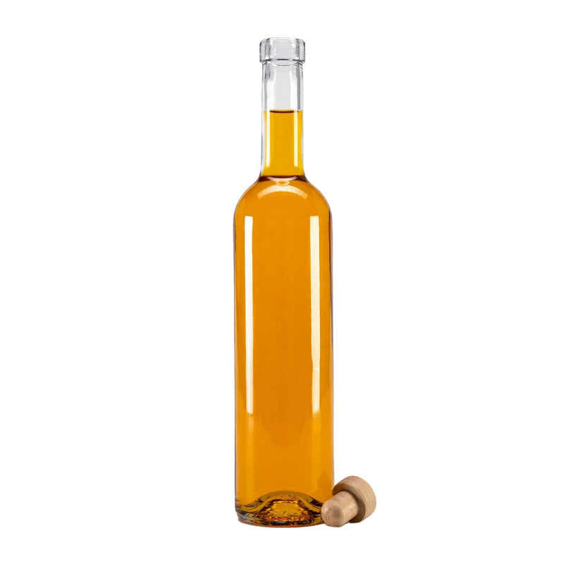 500 ml Glasflaschen "Future" HGK inklusive PE Korken