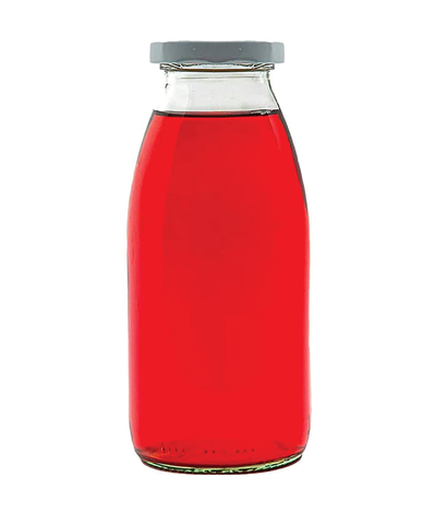 250 ml Milchflasche Glas mit TO 43 Drehverschluss
