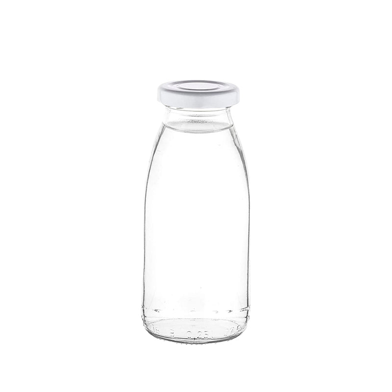 250 ml Milchflasche Glas mit TO 43 Drehverschluss