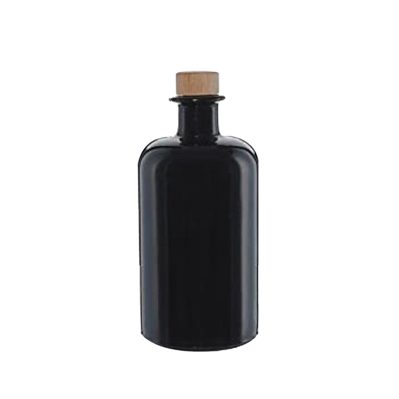 500 ml Apothekerflasche Braun mit Korken – Glasflasche